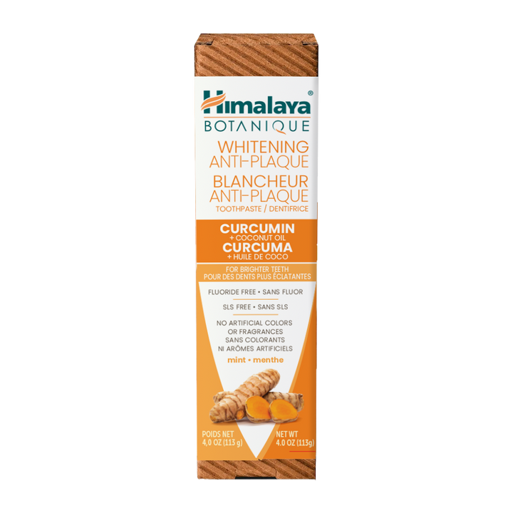 Toothpaste - Whitening Antiplaque Turmeric & Coconut Oil